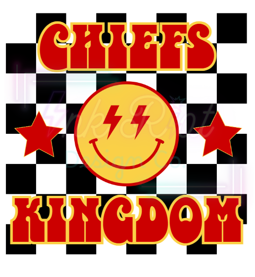 KC Football 1-20 DTF Print