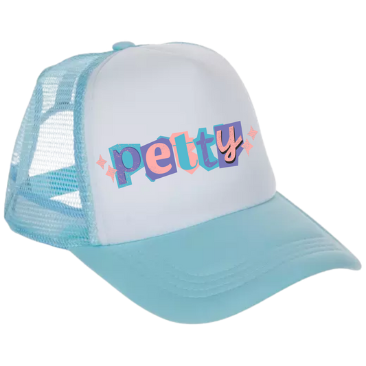 Purple & Blue Petty Trucker Hat