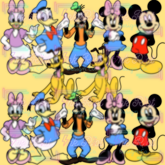 Mick & Friends Clipart Bundle - COMMERCIAL USE ONLY
