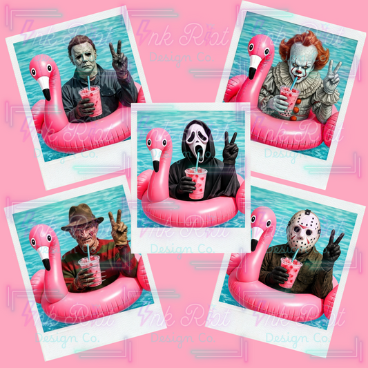 Slasher Summer Clipart Bundle - COMMERCIAL USE ONLY