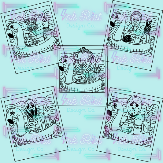 Slasher Summer Stamp Set - PROCREATE ONLY