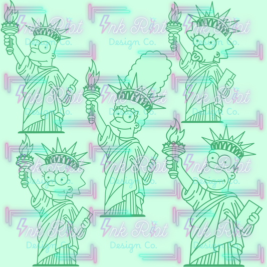 Simps Liberty Stamp Set - PROCREATE ONLY