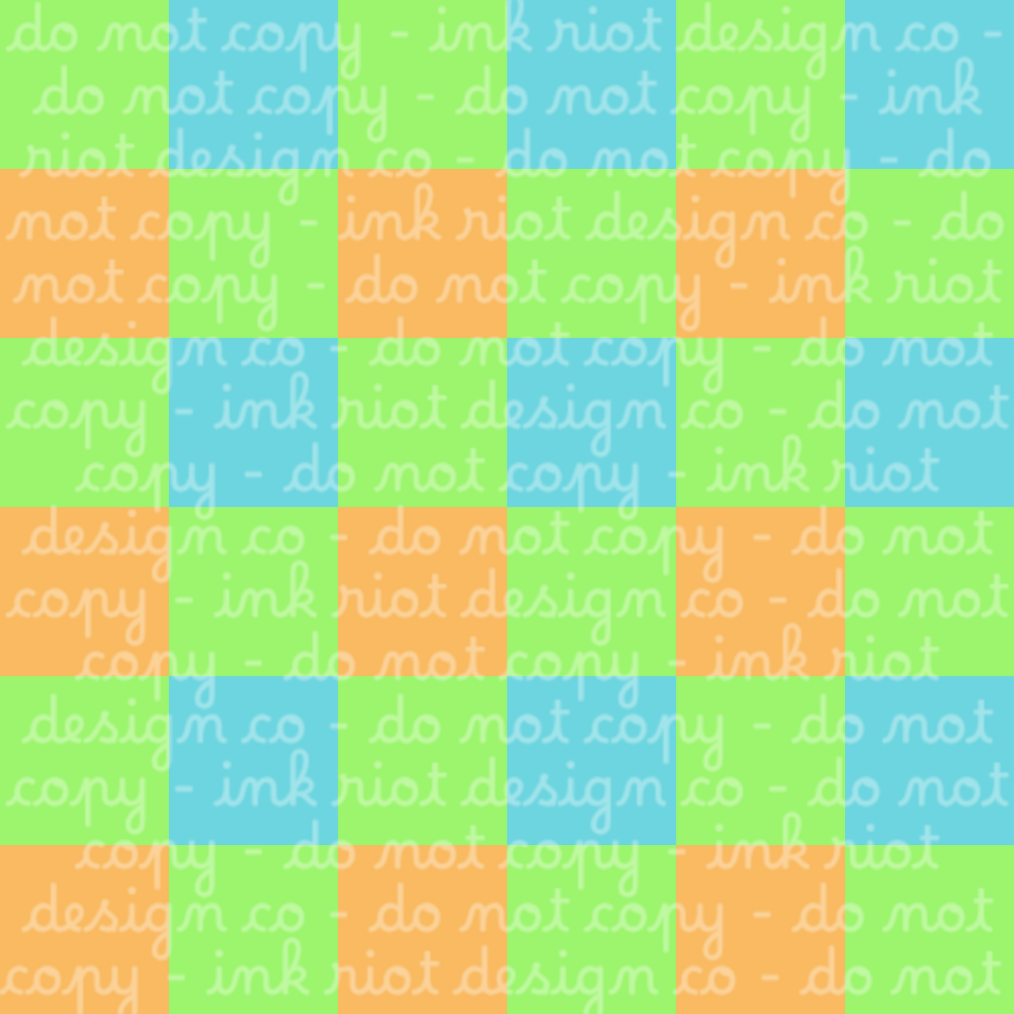 Colorful Checker Seamless