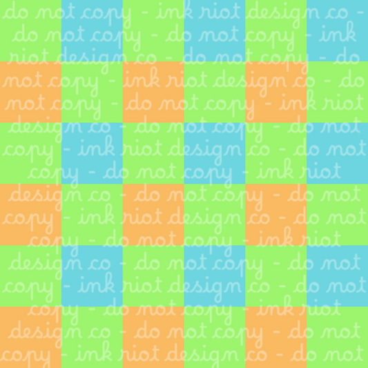 Colorful Checker Seamless