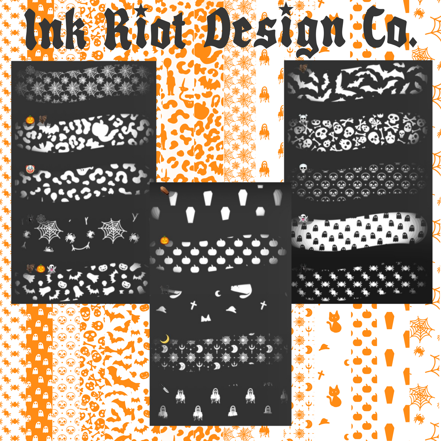 Spooky Szn Brushset 🕸️ - PROCREATE ONLY