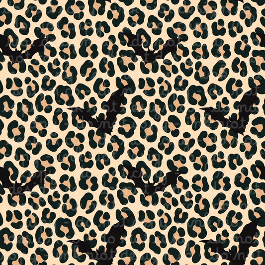 Leopard & Bats Seamless