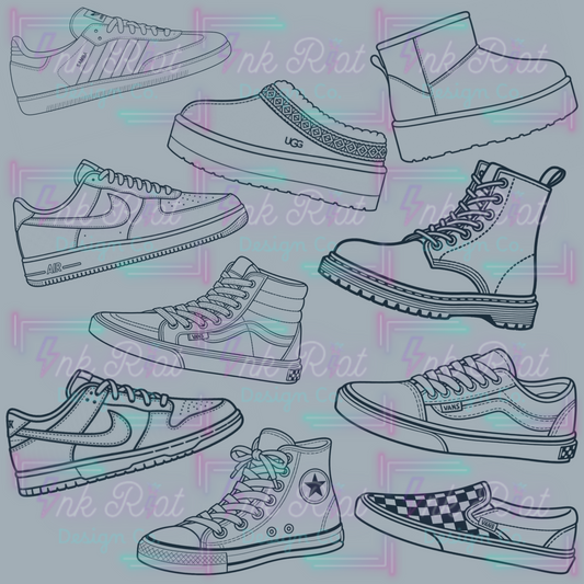Kicks Stamp Set - PROCREATE ONLY