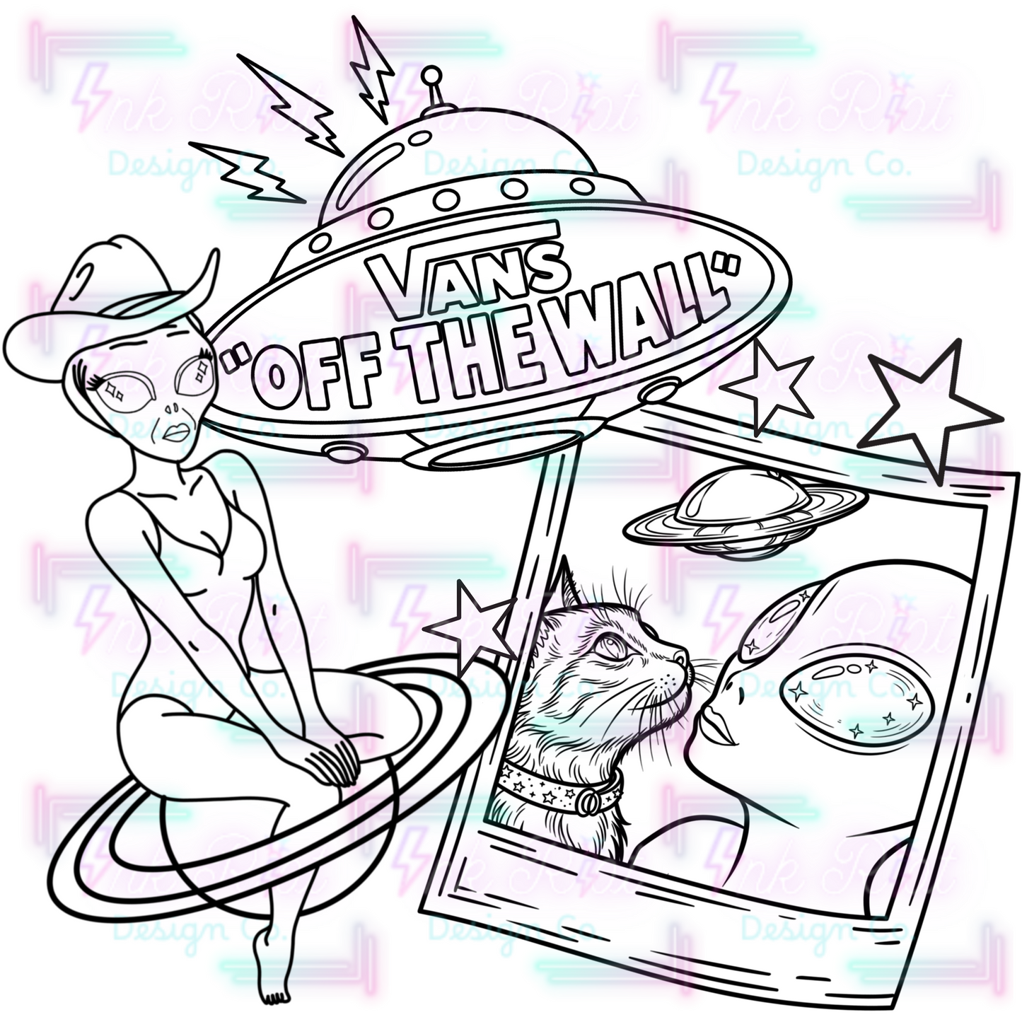 Alien OTW Colorable PNG - EXCLUSIVE - NO CODES