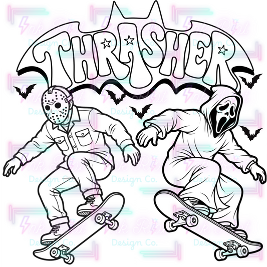 Slasher Thrash Colorable PNG - EXCLUSIVE - NO CODES