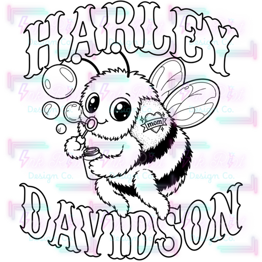 Bumble Bee HD Colorable PNG - EXCLUSIVE - NO CODES