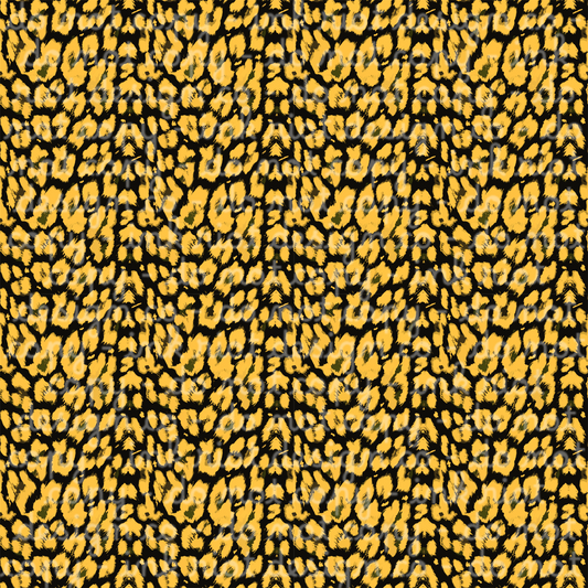 Black & Yellow Cheetah Seamless