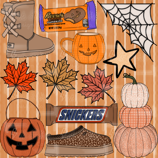 Fall Thangs Clipart Bundle - COMMERCIAL USE ONLY