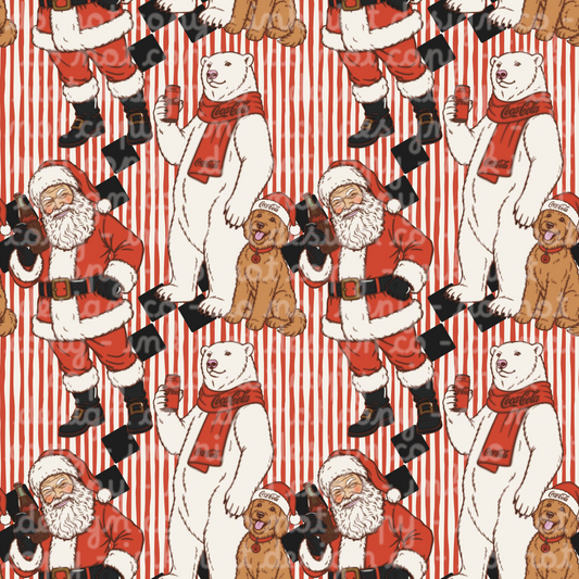 Cola Santa Seamless