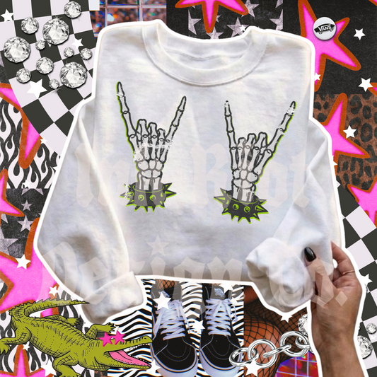Skeleton Rock Hands