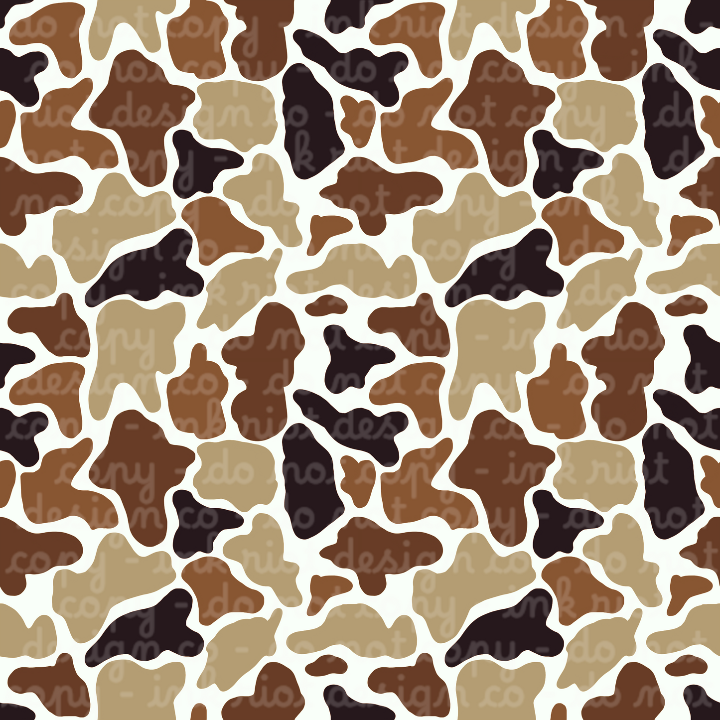 Brown Camo Seamless