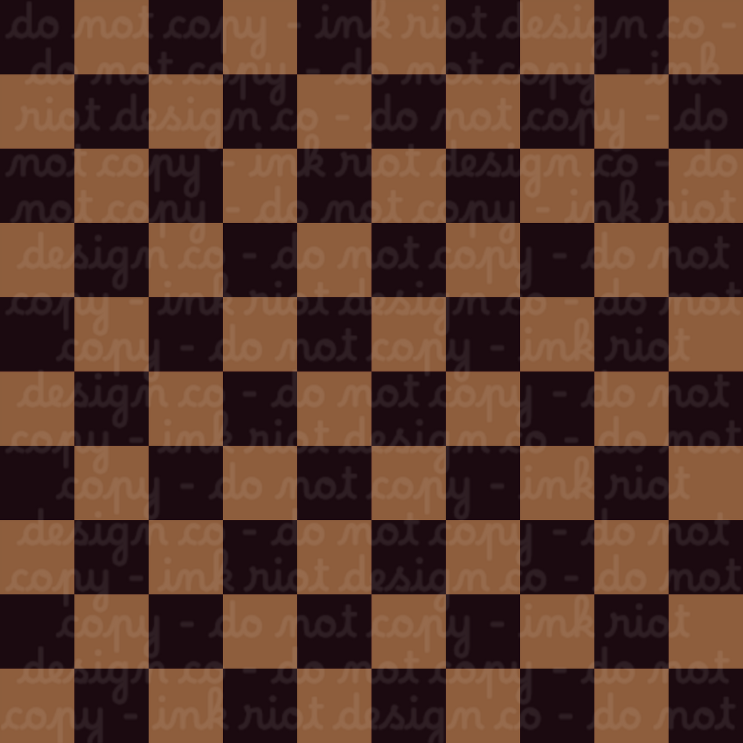 Brown Checker Seamless
