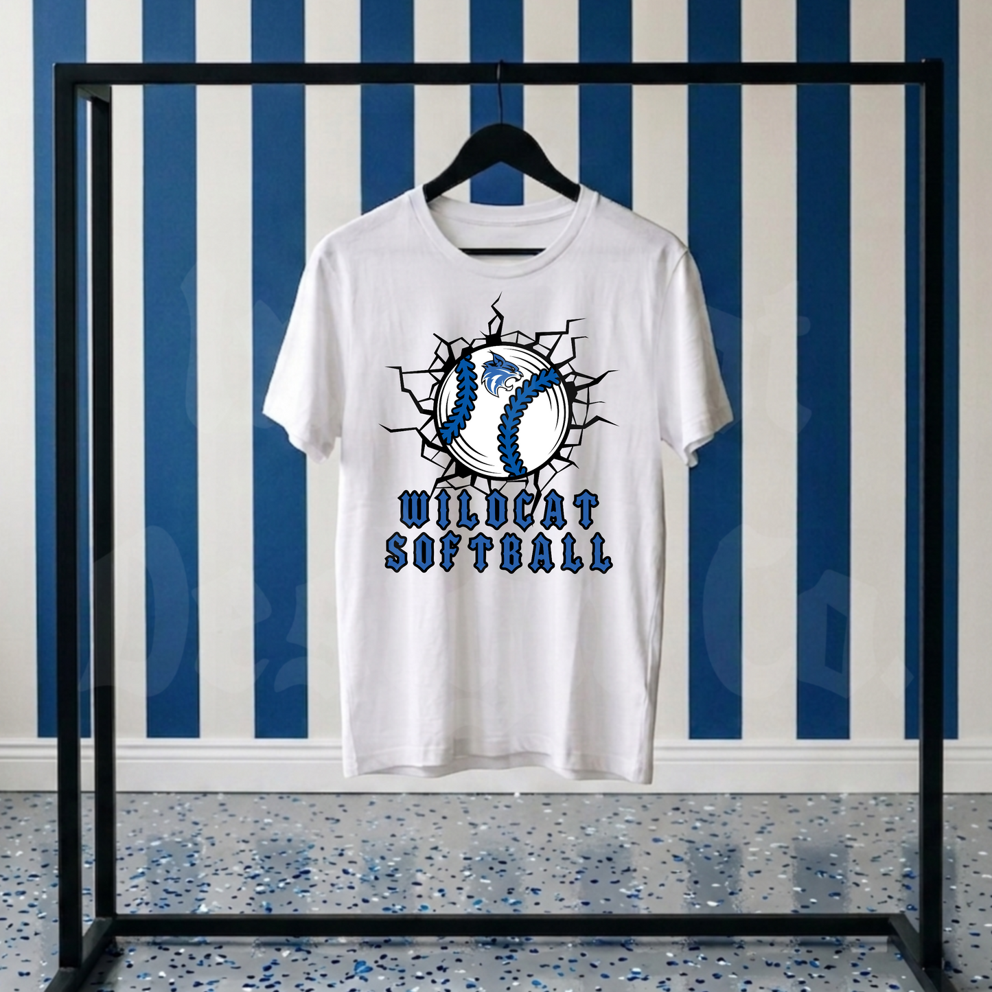 Wildcat Softball Burst