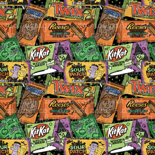 Halloween Candy Seamless
