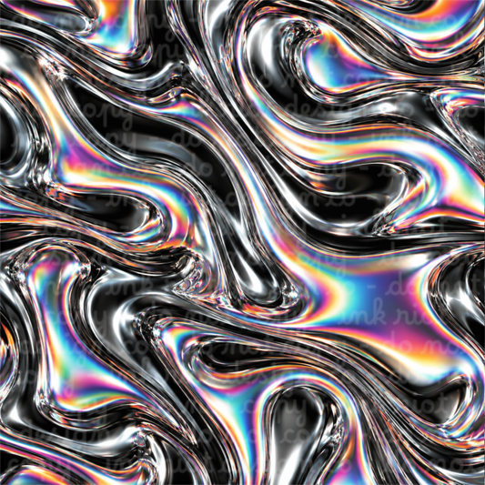 Liquid Chrome Digital Paper ★NOT SEAMLESS★