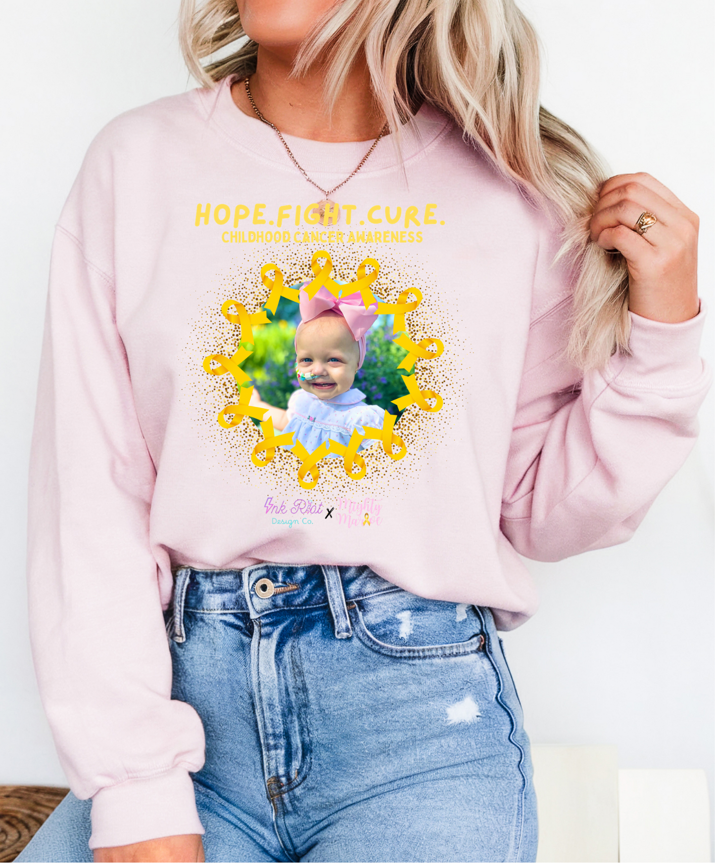 Hope, Fight, Cure Ribbons