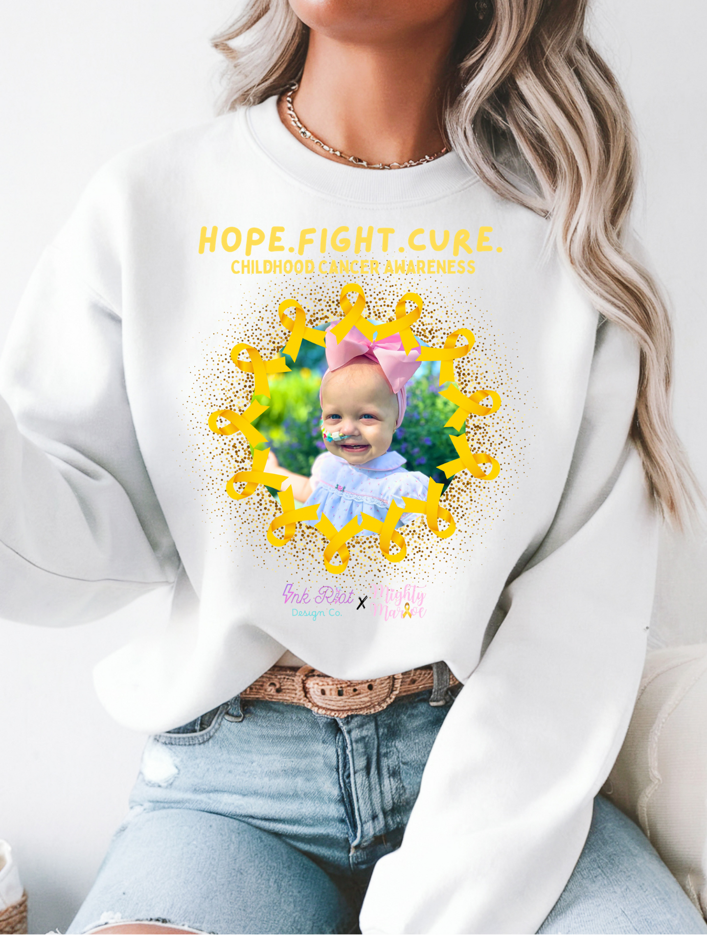Hope, Fight, Cure Ribbons