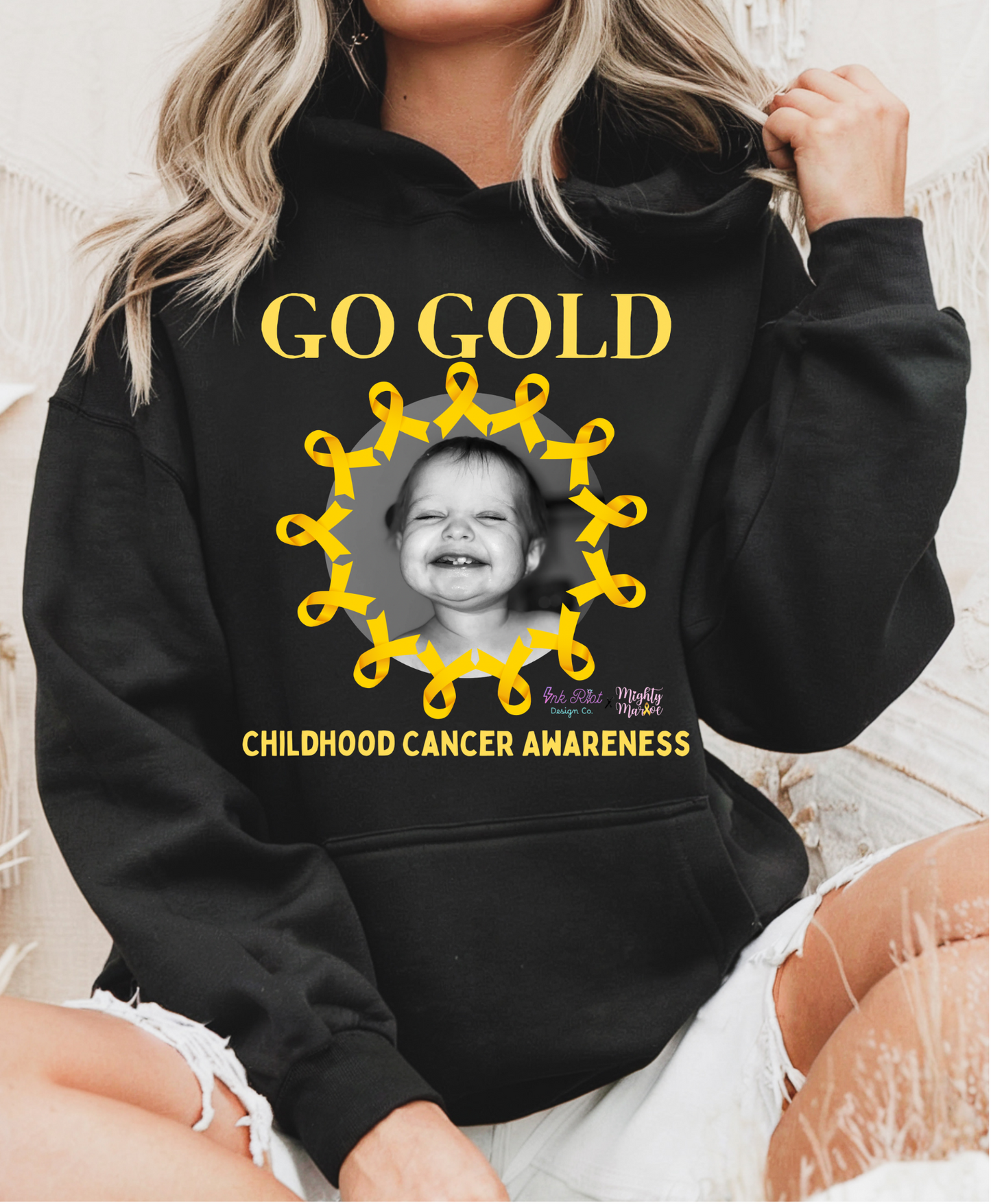 Go Gold Ribbons