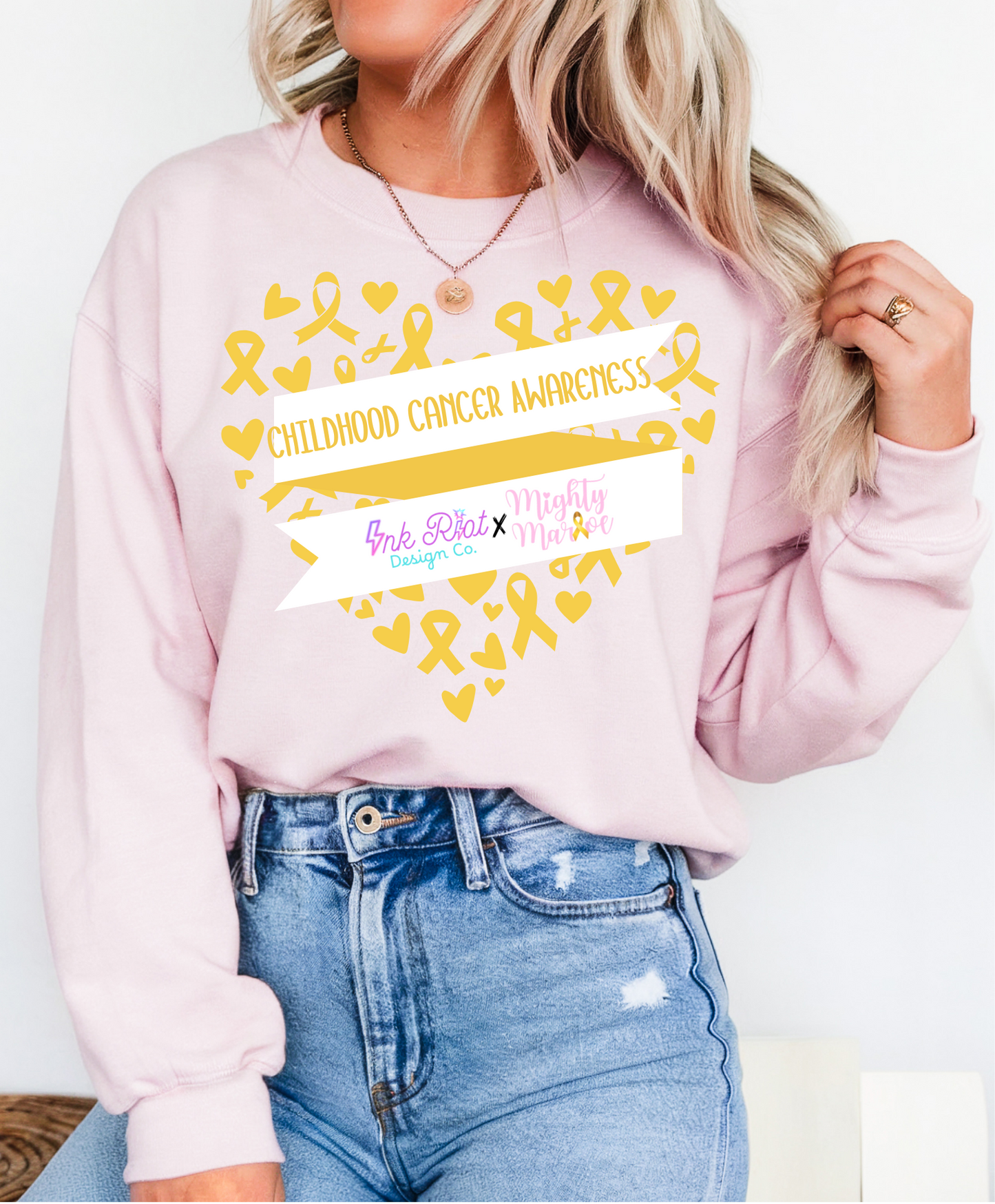 Childhood Cancer Awareness Heart