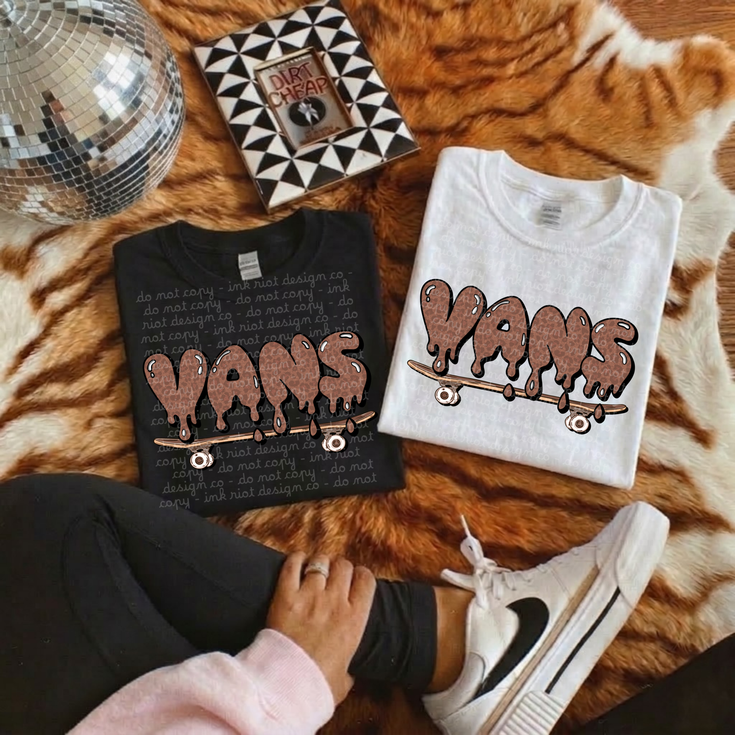 Leopard Print Drip