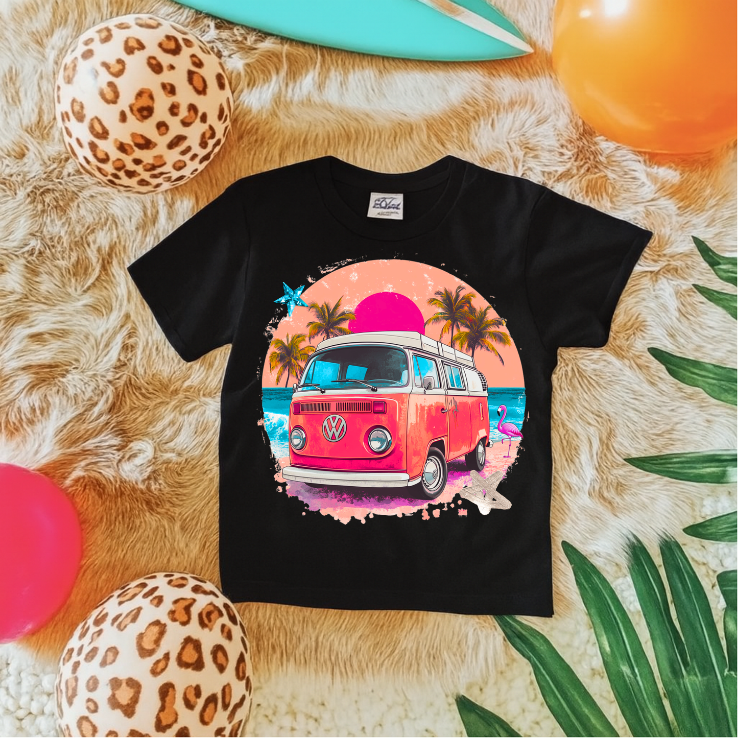 VW Bus & Beach
