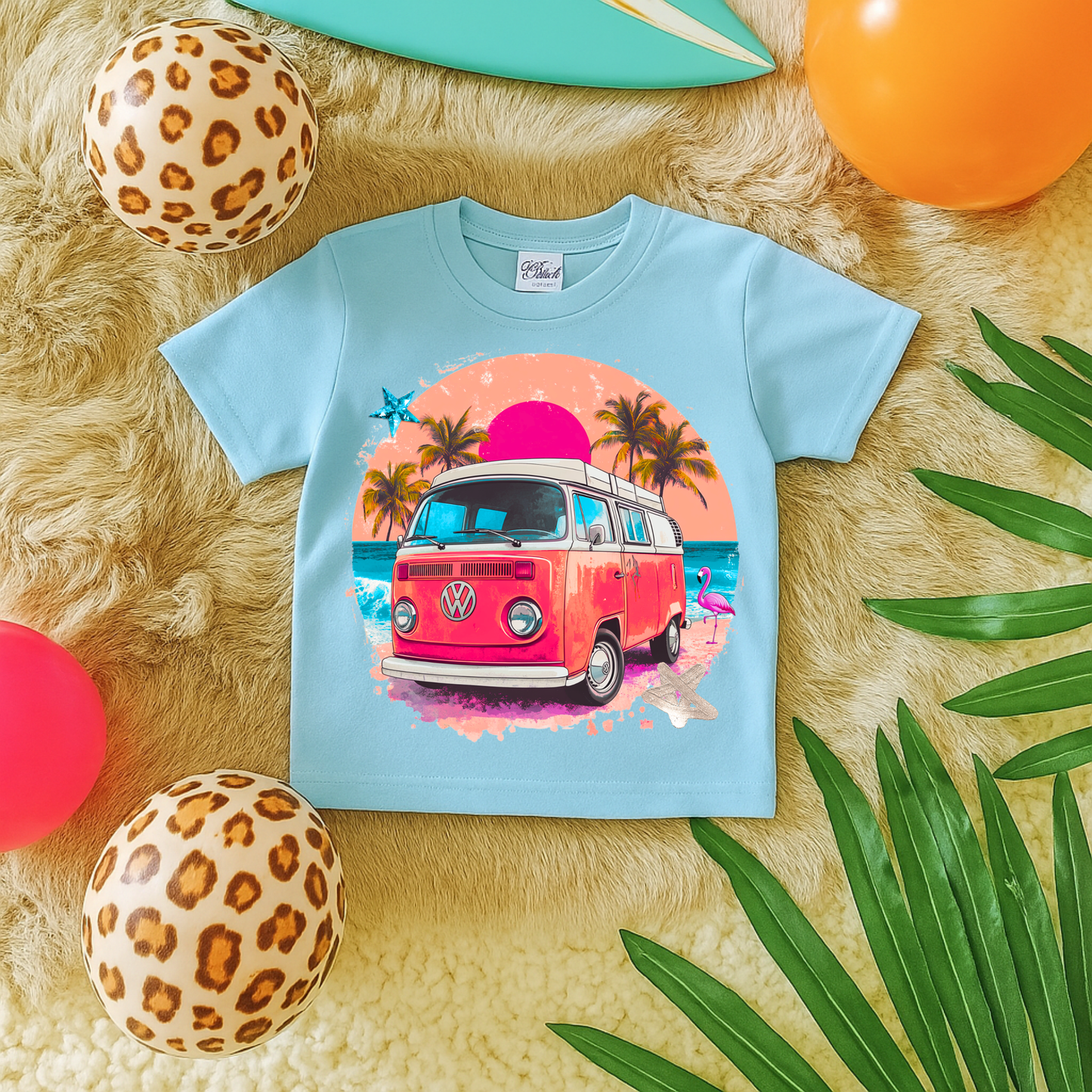 VW Bus & Beach