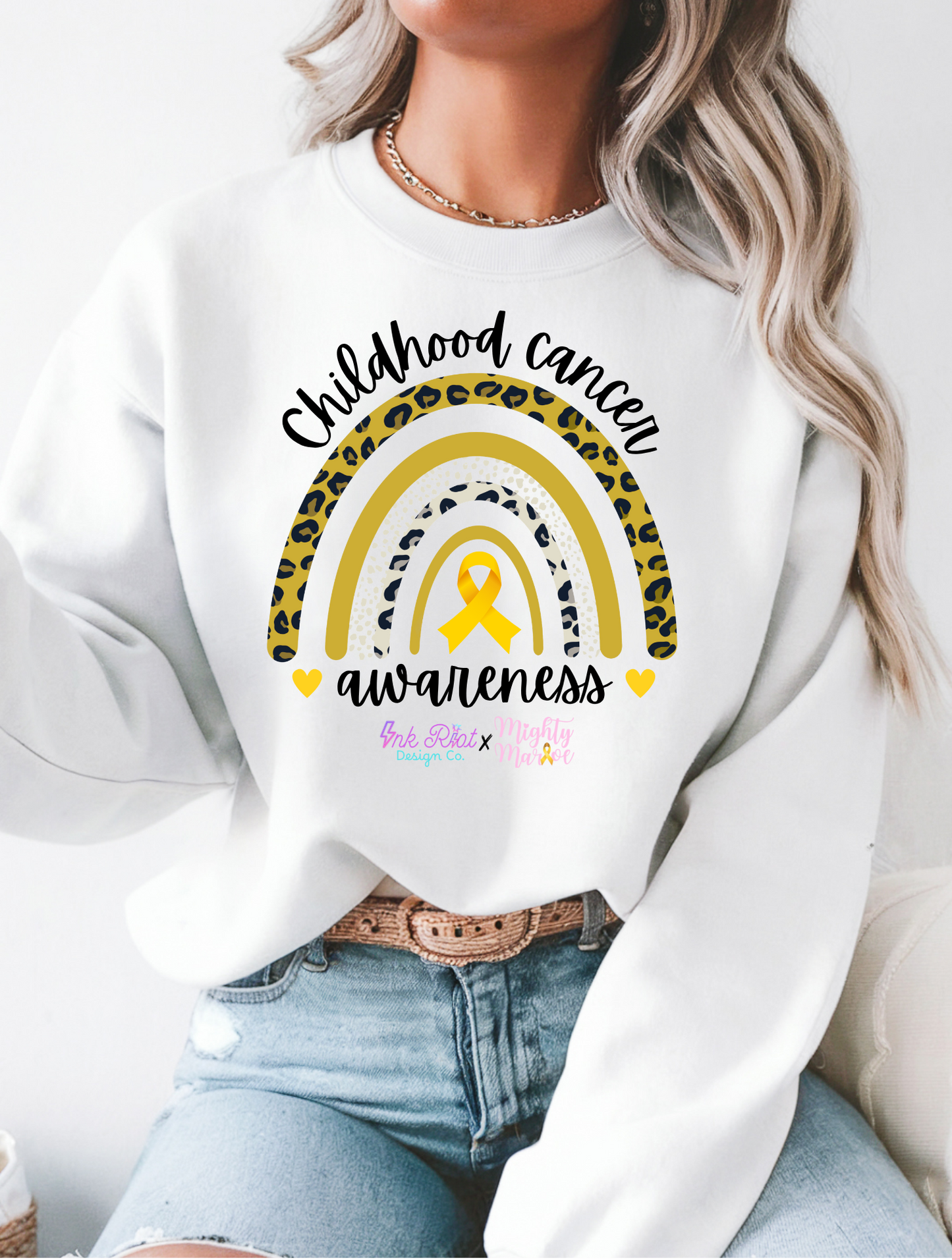 Childhood Cancer Awareness Rainbow