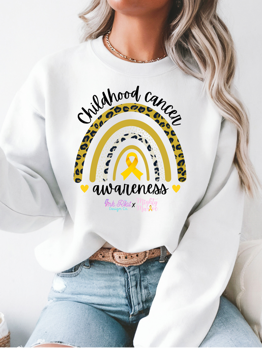 Childhood Cancer Awareness Rainbow