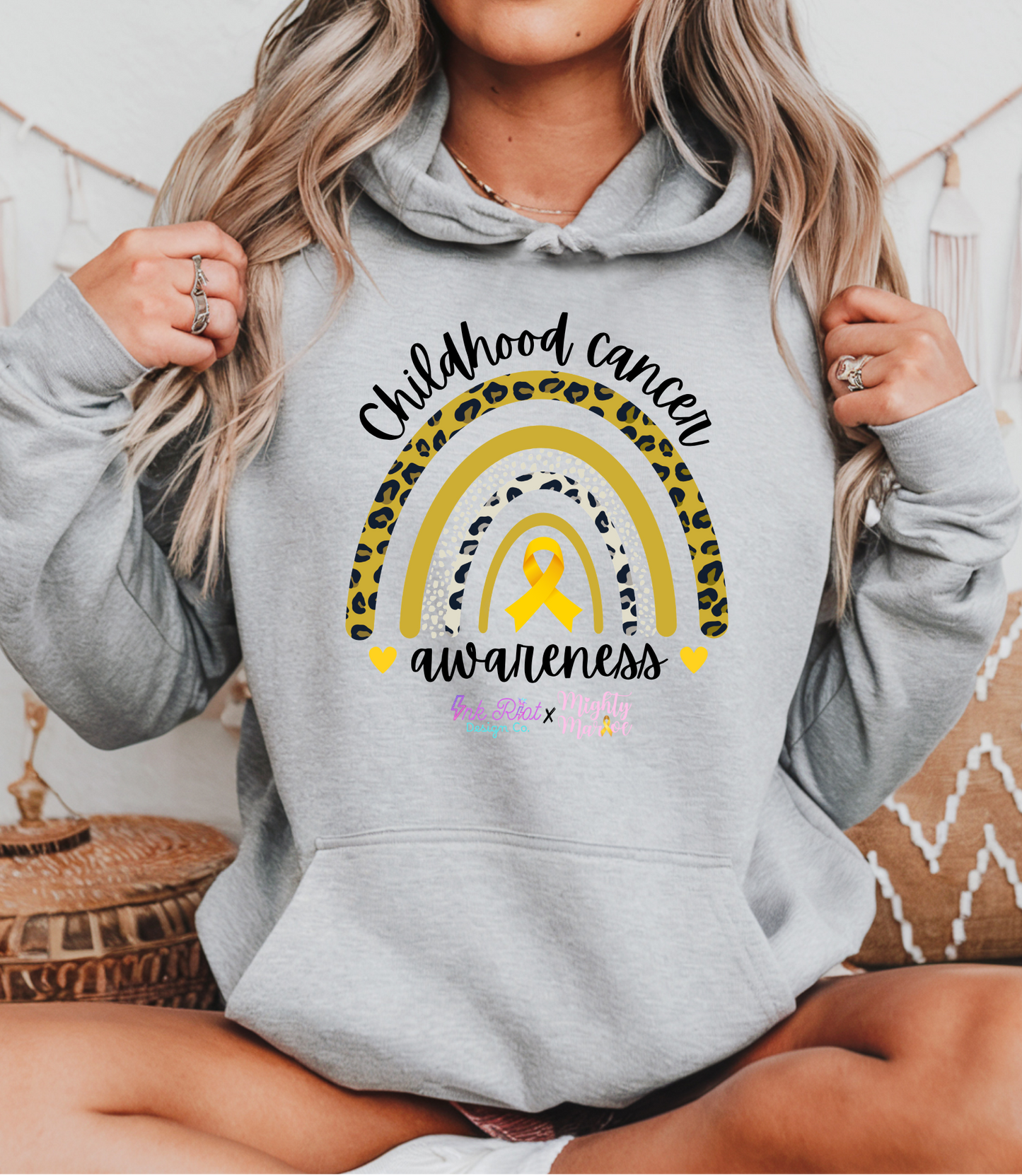 Childhood Cancer Awareness Rainbow