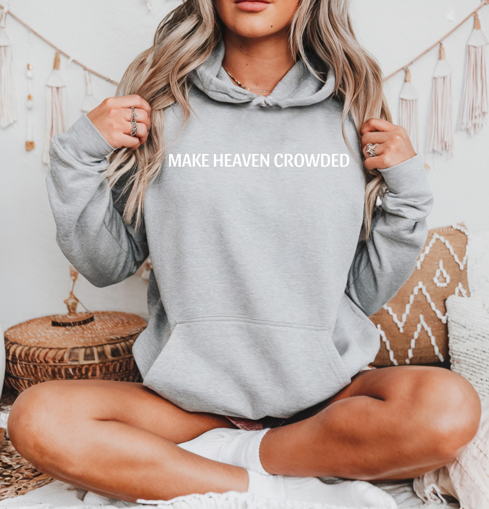 Gray & White Make Heaven Crowded