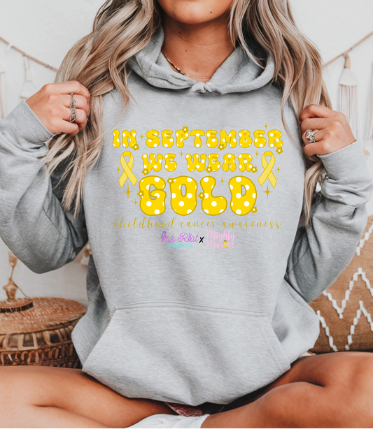 In September We Wear Gold Dots