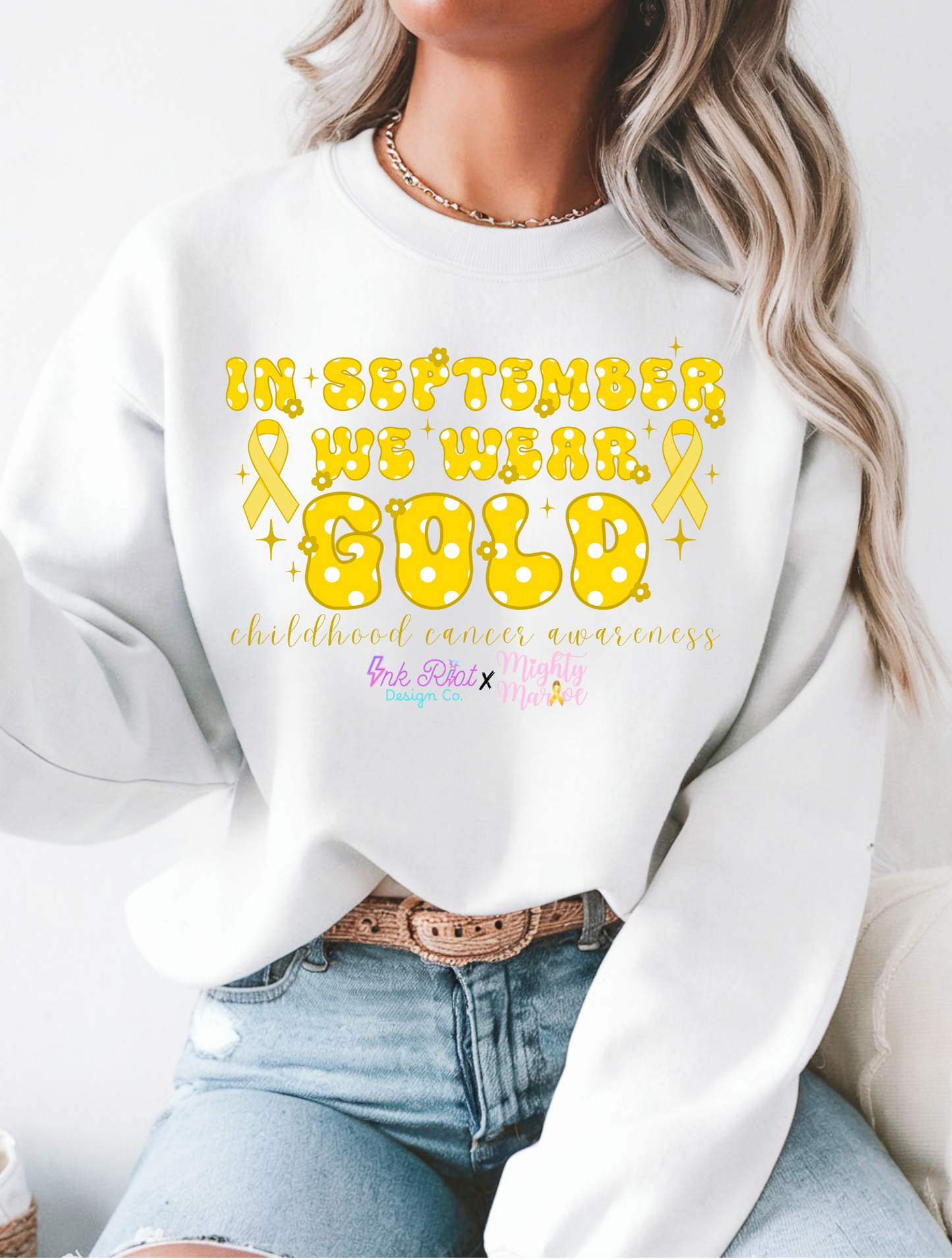 In September We Wear Gold Dots