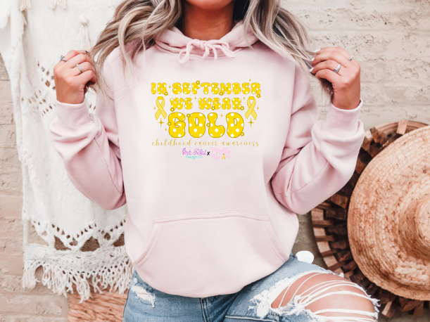 Mighty Marloe September Flowers & Dots Hoodie