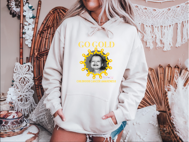 Mighty Marloe Go Gold Hoodie