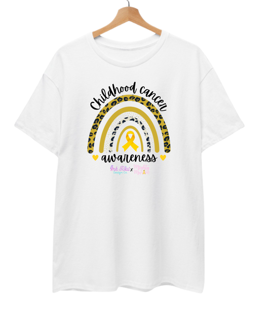 Mighty Marloe Leopard Rainbow T-Shirt