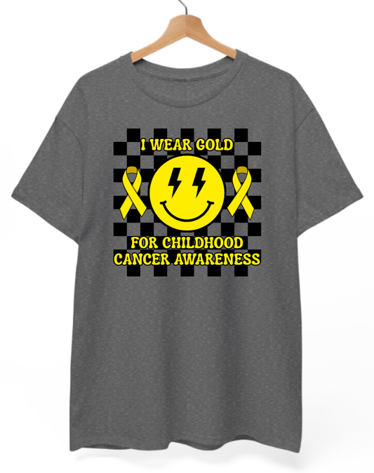 Mighty Marloe Smiley & Checkered T-Shirt