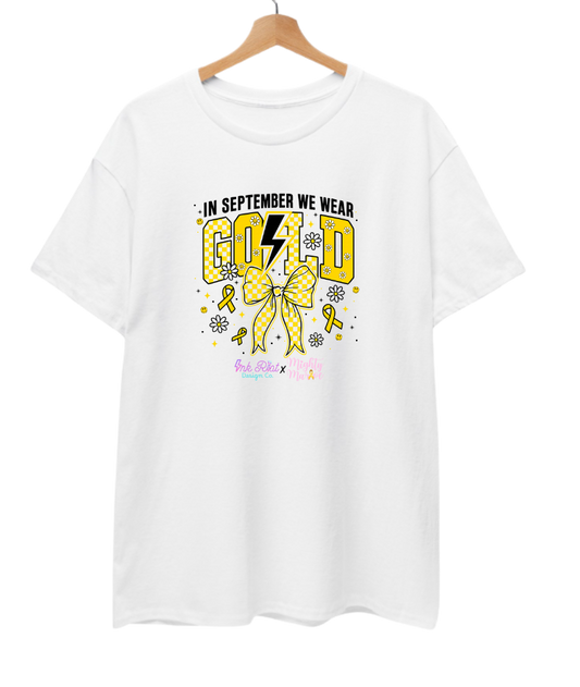 Mighty Marloe In September We Wear Gold T-Shirt