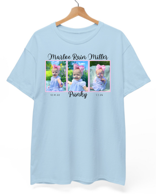 Mighty Marloe Pink Bow w/Pink Frame T-Shirt