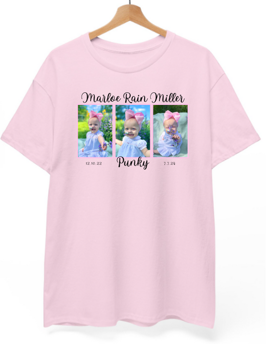 Mighty Marloe Pink Bow w/Pink Frame T-Shirt