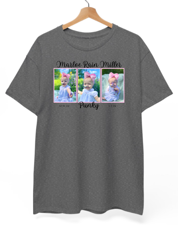 Mighty Marloe Pink Bow w/Pink Frame T-Shirt