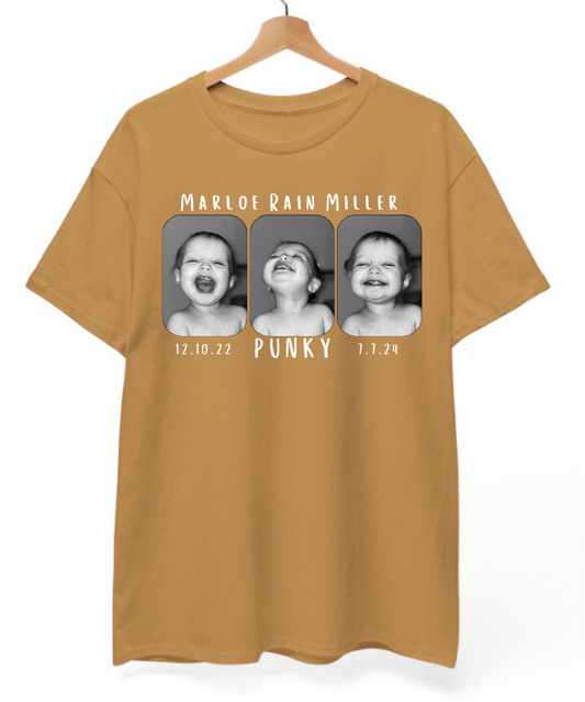 Mighty Marloe B&W w/White T-Shirt