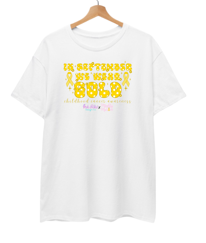 Mighty Marloe September Flowers & Dots T-Shirt