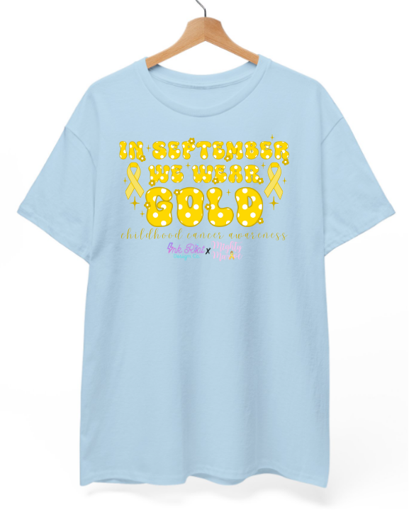 Mighty Marloe September Flowers & Dots T-Shirt