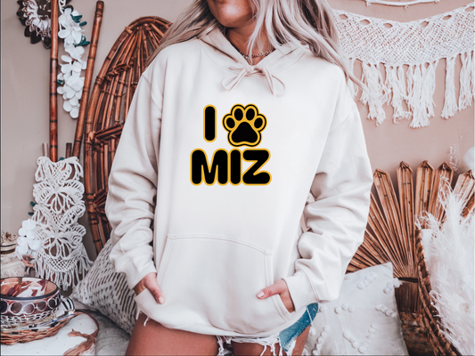 I Love MIZ Hoodie