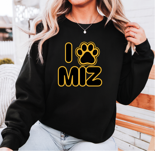 I Love MIZ Sweatshirt