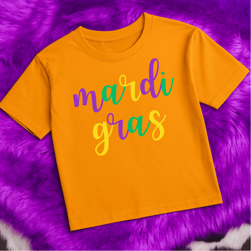Mardi Gras Cursive